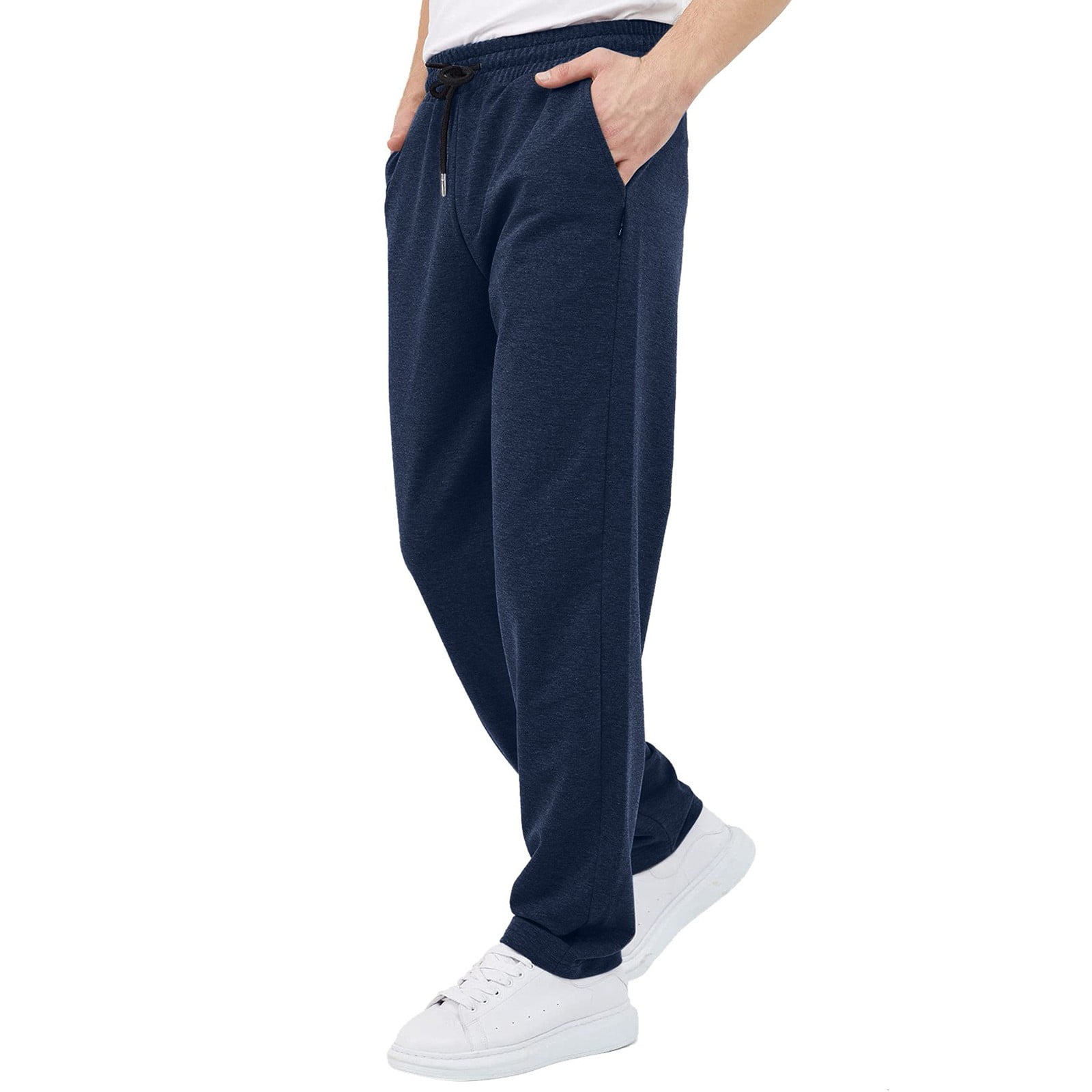 Amazon.com: Mens Joggers Sweatpants Pack Mens Long Athletic Pants Mens  Cotton Athletic Pants Mens Athletic Track Pants Khaki : Clothing, Shoes &  Jewelry